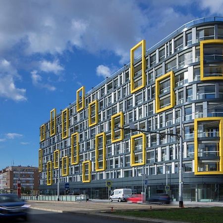 Apartments Harfa Prága Kültér fotó