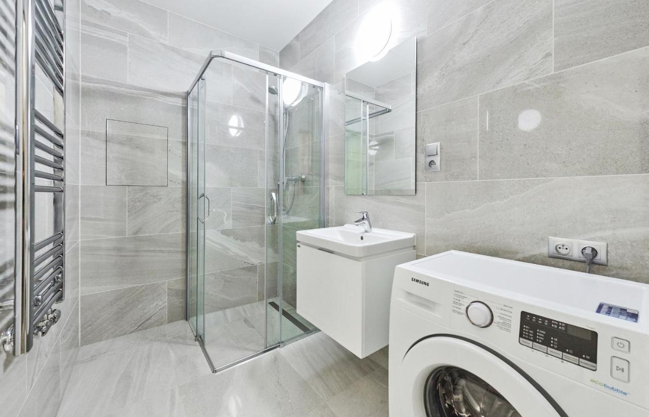 Apartments Harfa Prága Kültér fotó