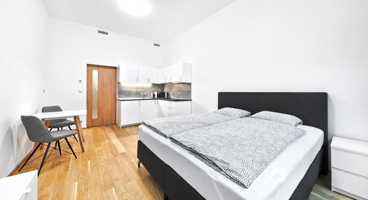 Apartments Harfa Prága Kültér fotó
