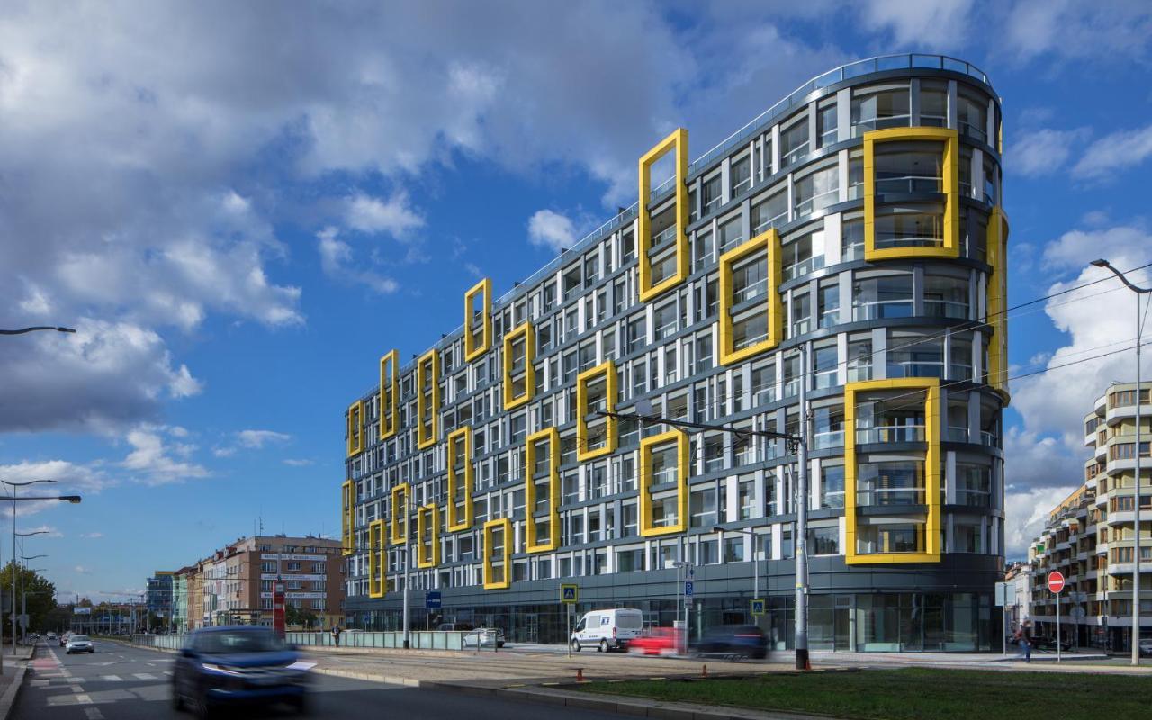 Apartments Harfa Prága Kültér fotó