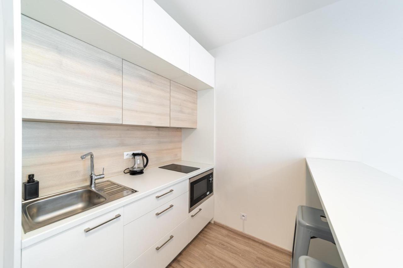 Apartments Harfa Prága Kültér fotó