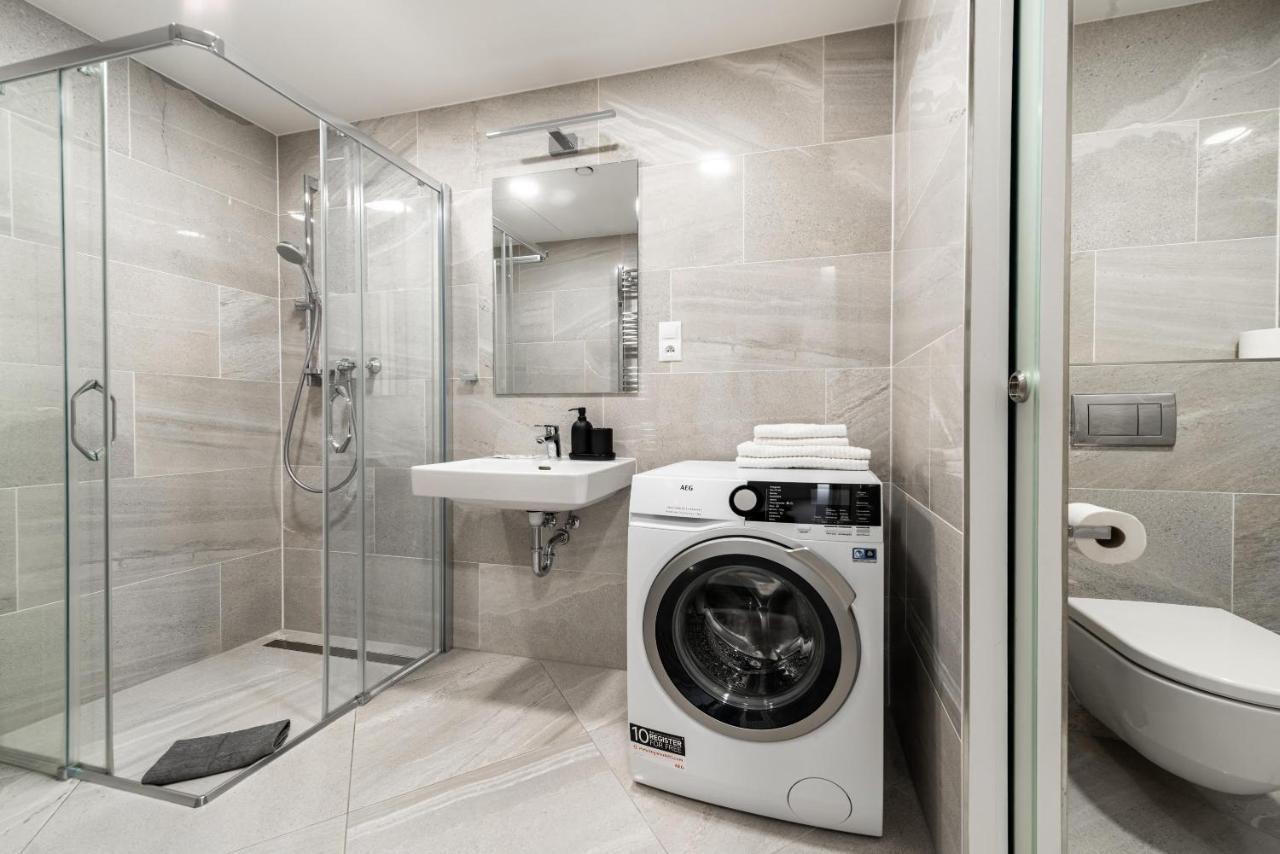 Apartments Harfa Prága Kültér fotó